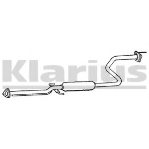 KLARIUS 260587 Средний глушитель выхлопных газов для HONDA CRX III (Хонда Cрх 3) KLARIUS 260587 Средний глушитель выхлопных газов для HONDA CRX III (Хонда Cрх 3)