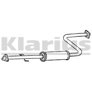 KLARIUS 260639 Средний глушитель выхлопных газов 