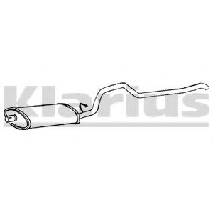 KLARIUS 260645 Глушитель выхлопных газов конечный 