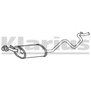 KLARIUS 260692 Глушитель выхлопных газов конечный для MITSUBISHI DELICA (Митсубиши/митсубиси Дэлиcа) KLARIUS 260692 Глушитель выхлопных газов конечный для MITSUBISHI DELICA (Митсубиши/митсубиси Дэлиcа)