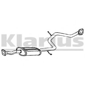 KLARIUS 260742 Средний глушитель выхлопных газов для KIA MENTOR (Киа Мэнтор) KLARIUS 260742 Средний глушитель выхлопных газов для KIA MENTOR (Киа Мэнтор)