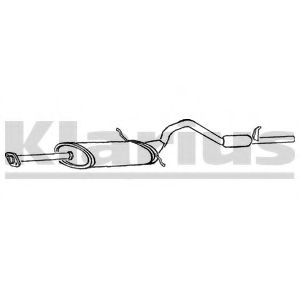 KLARIUS 260776 Глушитель выхлопных газов конечный 