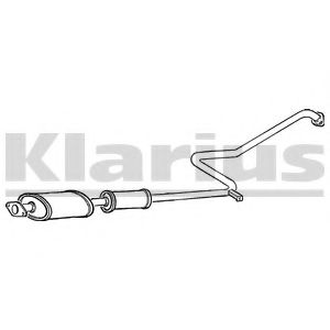 KLARIUS 270042 Средний глушитель выхлопных газов для NISSAN PRIMERA (Ниссан Примера) KLARIUS 270042 Средний глушитель выхлопных газов для NISSAN PRIMERA (Ниссан Примера)