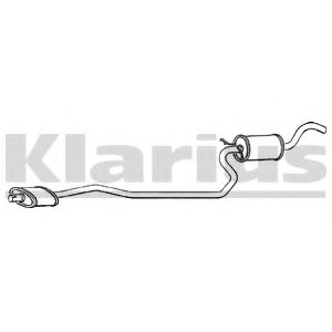 KLARIUS 270080 Средний глушитель выхлопных газов для FORD FIESTA (Форд Фиэста) KLARIUS 270080 Средний глушитель выхлопных газов для FORD FIESTA (Форд Фиэста)