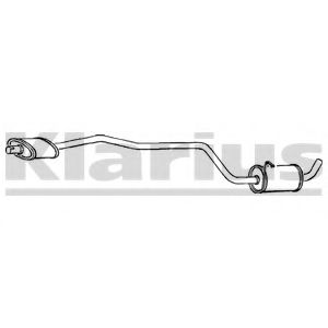 KLARIUS 270095 Средний глушитель выхлопных газов для FORD FIESTA (Форд Фиэста) KLARIUS 270095 Средний глушитель выхлопных газов для FORD FIESTA (Форд Фиэста)