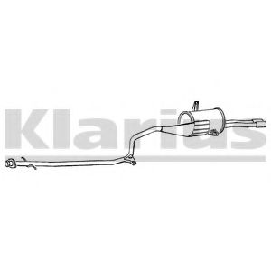 KLARIUS 270120 Глушитель выхлопных газов конечный 