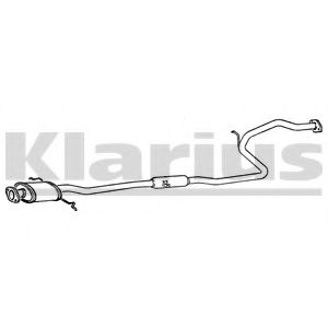 KLARIUS 270125 Средний глушитель выхлопных газов для MAZDA (Мазда) KLARIUS 270125 Средний глушитель выхлопных газов для MAZDA (Мазда)