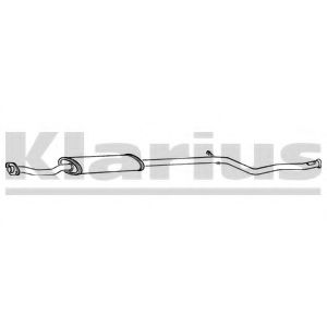 KLARIUS 270153 Средний глушитель выхлопных газов 