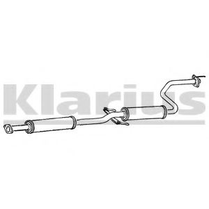 KLARIUS 270164 Средний глушитель выхлопных газов 