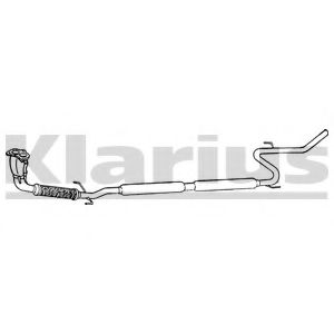 KLARIUS 270188 Предглушитель выхлопных газов 