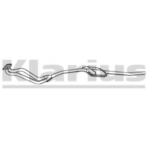 KLARIUS 270204 Предглушитель выхлопных газов 