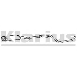 KLARIUS 270222 Средний глушитель выхлопных газов 