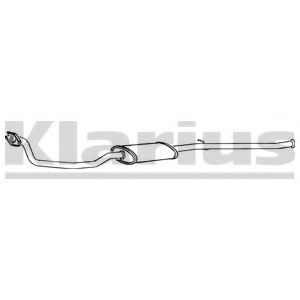 KLARIUS 270274 Средний глушитель выхлопных газов для PEUGEOT 309 II (Пежо 309 2) KLARIUS 270274 Средний глушитель выхлопных газов для PEUGEOT 309 II (Пежо 309 2)