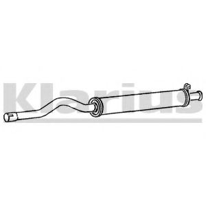 KLARIUS 270287 Средний глушитель выхлопных газов для AUDI 90 (Ауди 90) KLARIUS 270287 Средний глушитель выхлопных газов для AUDI 90 (Ауди 90)