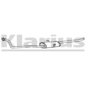 KLARIUS 270423 Предглушитель выхлопных газов для PEUGEOT EXPERT (Пежо Эxпэрт) KLARIUS 270423 Предглушитель выхлопных газов для PEUGEOT EXPERT (Пежо Эxпэрт)