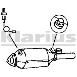 KLARIUS 311121 Катализатор для VOLKSWAGEN CORRADO (Фольксваген Cоррадо) KLARIUS 311121 Катализатор для VOLKSWAGEN CORRADO (Фольксваген Cоррадо)
