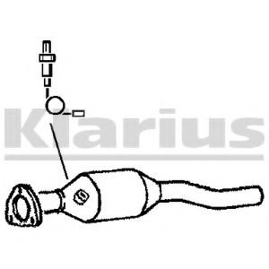 KLARIUS 311126 Катализатор для AUDI 90 (Ауди 90) KLARIUS 311126 Катализатор для AUDI 90 (Ауди 90)