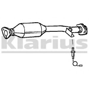 KLARIUS 311579 Катализатор для LADA (Лада) KLARIUS 311579 Катализатор для LADA (Лада)