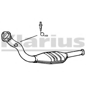 KLARIUS 321012 Катализатор для CITROËN XANTIA (CитроËн Ксантиа) KLARIUS 321012 Катализатор для CITROËN XANTIA (CитроËн Ксантиа)
