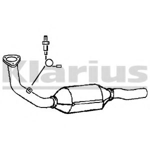 KLARIUS 321052 Катализатор для FIAT CINQUECENTO (Фиат Cинqуэcэнто) KLARIUS 321052 Катализатор для FIAT CINQUECENTO (Фиат Cинqуэcэнто)