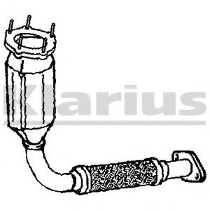KLARIUS 321062 Катализатор для MAZDA 121 III (Мазда 121 3) KLARIUS 321062 Катализатор для MAZDA 121 III (Мазда 121 3)