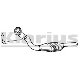 KLARIUS 321138 Катализатор для CITROËN EVASION (CитроËн Эвазион) KLARIUS 321138 Катализатор для CITROËN EVASION (CитроËн Эвазион)