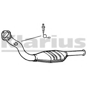 KLARIUS 321139 Катализатор для CITROËN EVASION (CитроËн Эвазион) KLARIUS 321139 Катализатор для CITROËN EVASION (CитроËн Эвазион)