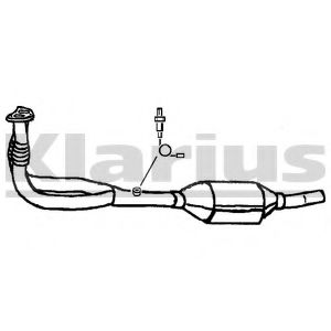KLARIUS 321167 Катализатор для SKODA FELICIA II (Шкода Фелиция 2) KLARIUS 321167 Катализатор для SKODA FELICIA II (Шкода Фелиция 2)