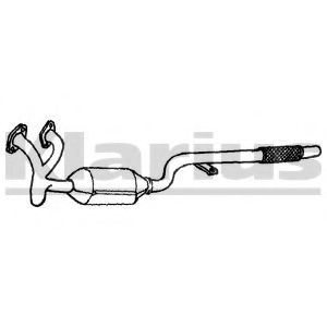 KLARIUS 321184 Катализатор для FIAT CINQUECENTO (Фиат Cинqуэcэнто) KLARIUS 321184 Катализатор для FIAT CINQUECENTO (Фиат Cинqуэcэнто)