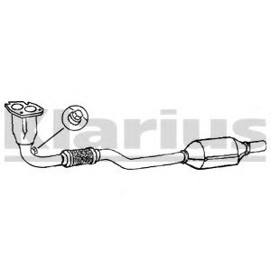 KLARIUS 321219 Катализатор для OPEL ASTRA F CLASSIC (Опель Астра ф классик) KLARIUS 321219 Катализатор для OPEL ASTRA F CLASSIC (Опель Астра ф классик)