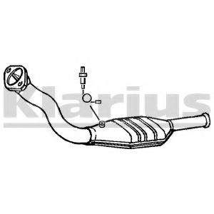KLARIUS 321257 Катализатор для PEUGEOT (Пежо) KLARIUS 321257 Катализатор для PEUGEOT (Пежо)