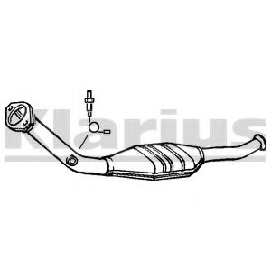 KLARIUS 321580 Катализатор для PEUGEOT (Пежо) KLARIUS 321580 Катализатор для PEUGEOT (Пежо)
