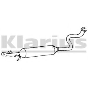 KLARIUS 240698 Средний глушитель выхлопных газов для TOYOTA YARIS (Тойота/тоета Ярис) KLARIUS 240698 Средний глушитель выхлопных газов для TOYOTA YARIS (Тойота/тоета Ярис)