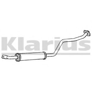 KLARIUS 260869 Средний глушитель выхлопных газов для MAZDA 323 F VI (Мазда 323 ф6) KLARIUS 260869 Средний глушитель выхлопных газов для MAZDA 323 F VI (Мазда 323 ф6)