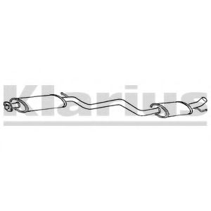 KLARIUS 260871 Средний глушитель выхлопных газов 