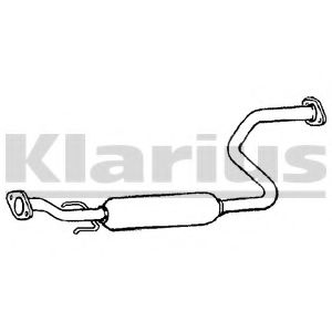 KLARIUS 260873 Средний глушитель выхлопных газов 