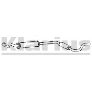 KLARIUS 260875 Средний глушитель выхлопных газов 