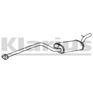 KLARIUS 270610 Средний глушитель выхлопных газов для FORD (Форд) KLARIUS 270610 Средний глушитель выхлопных газов для FORD (Форд)