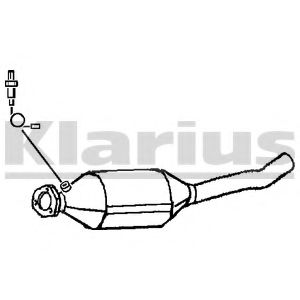 KLARIUS 311624 Катализатор для VOLKSWAGEN (Фольксваген) KLARIUS 311624 Катализатор для VOLKSWAGEN (Фольксваген)