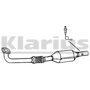 KLARIUS 321305 Катализатор для ROVER 75 ER (Ровер 75 эр) KLARIUS 321305 Катализатор для ROVER 75 ER (Ровер 75 эр)