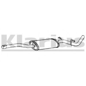 KLARIUS 240745 Средний глушитель выхлопных газов для SKODA FELICIA II (Шкода Фелиция 2) KLARIUS 240745 Средний глушитель выхлопных газов для SKODA FELICIA II (Шкода Фелиция 2)