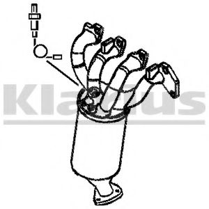 KLARIUS 321594 Катализатор для OPEL ASTRA H (Опель Астра н) KLARIUS 321594 Катализатор для OPEL ASTRA H (Опель Астра н)