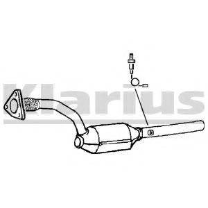 KLARIUS 321621 Катализатор для RENAULT LAGUNA II (Рено Лагуна 2) KLARIUS 321621 Катализатор для RENAULT LAGUNA II (Рено Лагуна 2)
