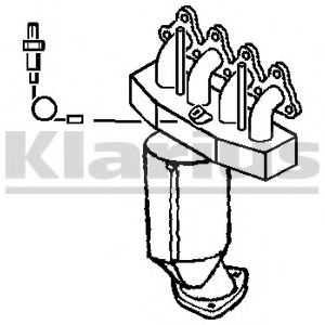 KLARIUS 321649 Катализатор для HONDA (Хонда) KLARIUS 321649 Катализатор для HONDA (Хонда)