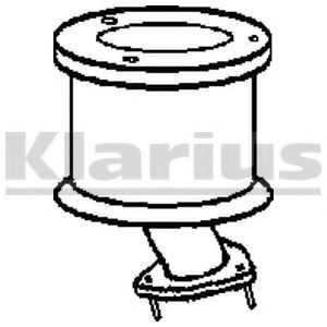 KLARIUS 321730 Катализатор для DAEWOO MATIZ (Дэу Матиз) KLARIUS 321730 Катализатор для DAEWOO MATIZ (Дэу Матиз)
