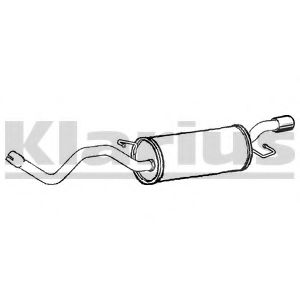 KLARIUS 250657 Глушитель выхлопных газов конечный для AUDI TT (Ауди Тт) KLARIUS 250657 Глушитель выхлопных газов конечный для AUDI TT (Ауди Тт)