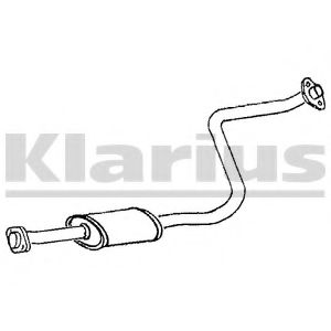 KLARIUS 260909 Средний глушитель выхлопных газов 
