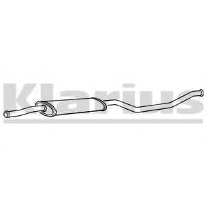 KLARIUS 260935 Средний глушитель выхлопных газов 