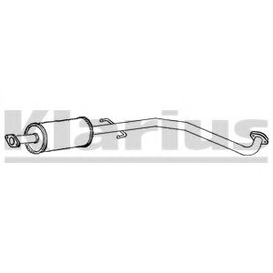 KLARIUS 260946 Средний глушитель выхлопных газов для DAEWOO KALOS (Дэу Калос) KLARIUS 260946 Средний глушитель выхлопных газов для DAEWOO KALOS (Дэу Калос)