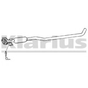 KLARIUS 260951 Средний глушитель выхлопных газов 